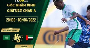 Tỷ lệ kèo U23 Saudi Arabia vs U23 UAE