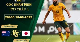 Kèo hôm nay U23 Australia vs U23 Nhật Bản