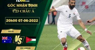 Tỷ lệ kèo U23 Úc vs U23 Jordan