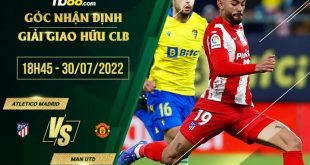 Kèo thơm Atletico Madrid vs Man Utd
