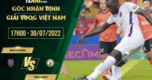 Soi kèo Bình Dương vs Bình Định