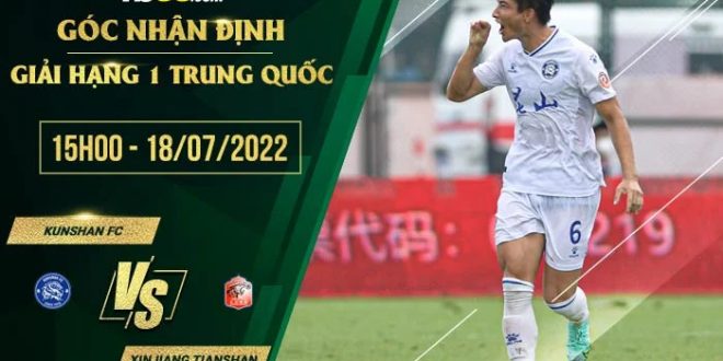 Soi kèo hot Kunshan FC vs Xinjiang Tianshan