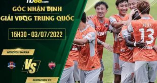 Kèo nhà cái Meizhou Hakka vs Shenzhen FC