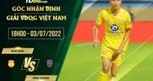 Kèo nhà cái Nam Định vs Bình Dương