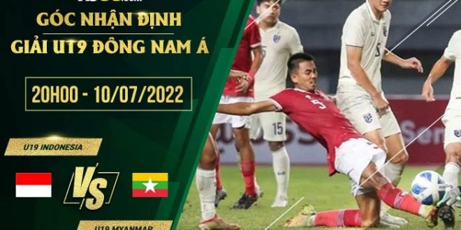 Kèo U19 Indonesia vs U19 Myanmar