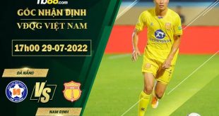 Kèo Đà Nẵng vs Nam Định