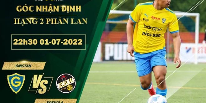 Kèo nhà cái Gnistan vs Kokkola