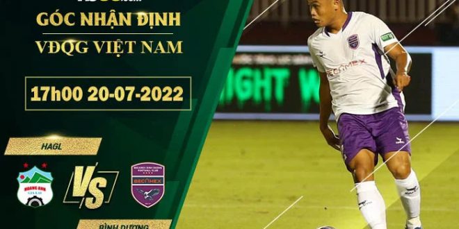 Soi kèo nhà cái HAGL vs Bình Dương