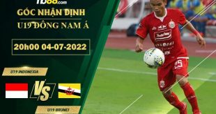 Kèo hot U19 Indonesia vs U19 Brunei