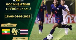 Soi kèo nhà cái U19 Myanmar vs U19 Thái Lan
