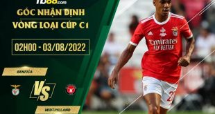Kèo nhà cái Benfica vs Midtjylland