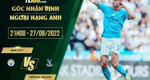 Soi kèo Man City vs Crystal Palace