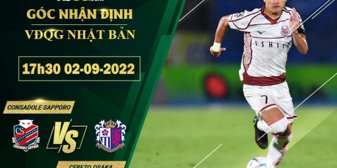 Soi kèo Consadole Sapporo vs Cerezo Osaka
