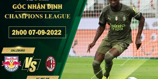 Kèo hot Salzburg vs AC Milan