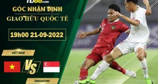 Soi kèo nhà cái Việt Nam vs Singapore