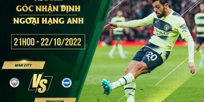 Soi kèo nhà cái Man City vs Brighton