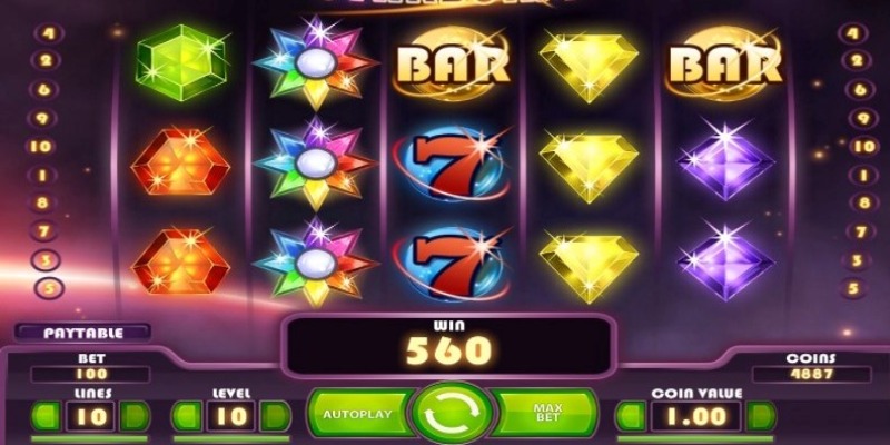 Cách chơi cơ bản của slot game điên cuồng 777 