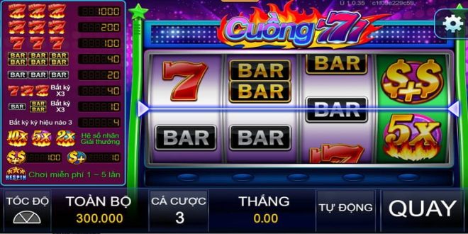 Cuồng 777 - Game Slot Cuốn Hút Nhất Năm 2025 