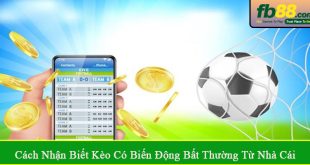 cách nhận biết kèo có biến động bất thường