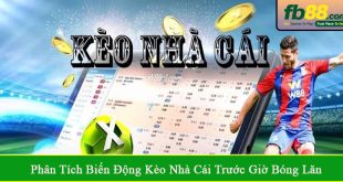 phân tích biến động kèo nhà cái trước giờ bóng lăn