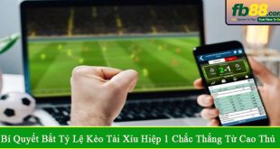 bí quyết bắt tỷ lệ kèo tài xỉu hiệp 1