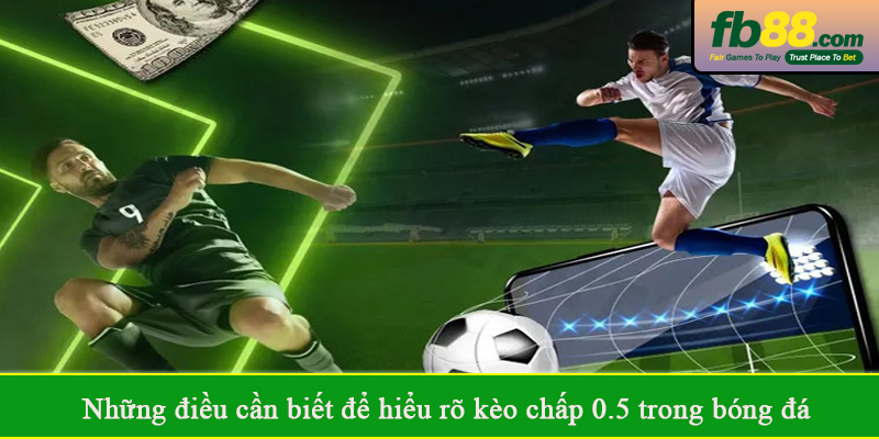 Những điều cần biết để hiểu rõ kèo chấp 0.5 trong bóng đá