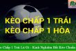 kèo chấp 1 trái là gì