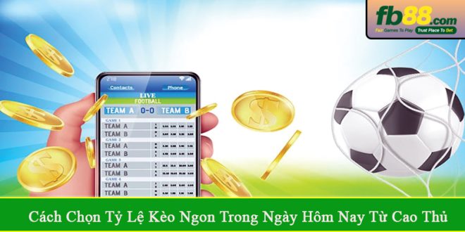 cách chọn tỷ lệ kèo ngon trong ngày hôm nay