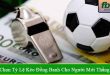 mẹo chọn tỷ lệ kèo đồng banh cho người mới