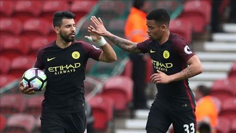 Sergio Aguero va Gabriel Jesus Song sat Nam My dao dien xu suong mu hinh anh 2