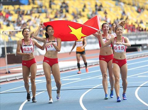 The thao Viet Nam Xep 3 hay 4 SEA Games quan trong suốt gi hinh anh