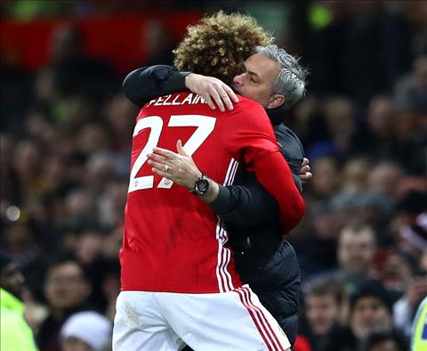 Fellaini Mourinho
